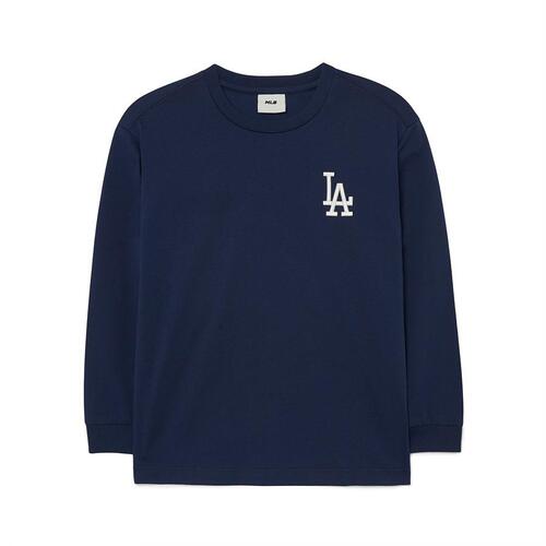 Kids] Basic Big Logo Long Slv T-Shirt LOS ANGELES DODGERS - MLB Global
