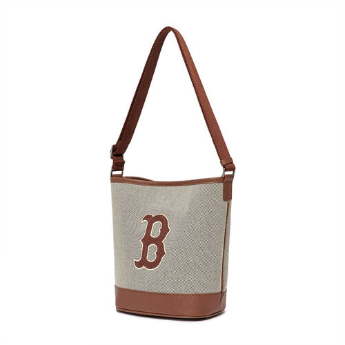Basic Big Logo Canvas Bucket Bag BOSTON REDSOX - MLB Global